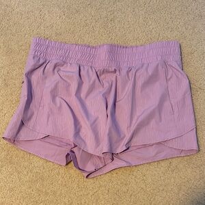 Women's Avia Lavender Athletic Shorts